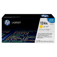 HP 124A Yellow Original LaserJet Toner Cartridge